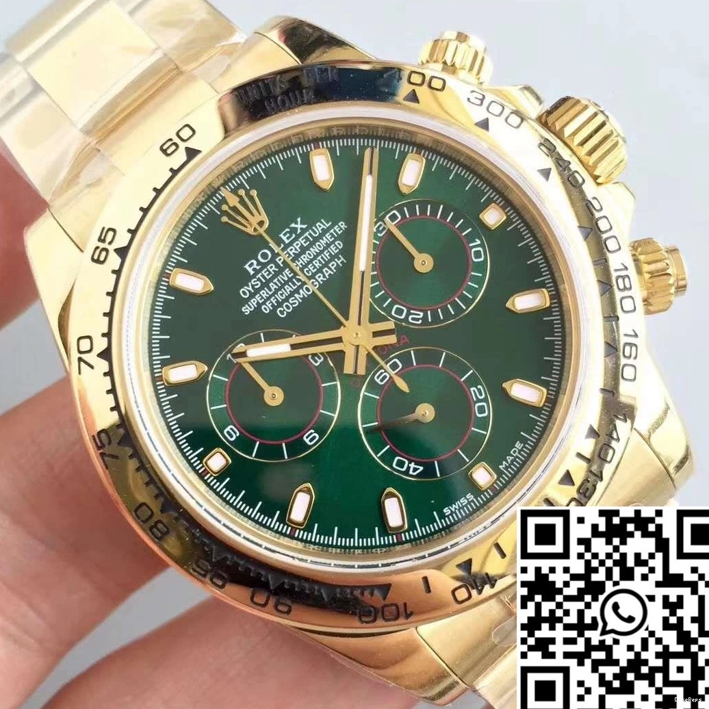 Rolex Cosmograph Dial 116508 Green Factory Daytona AR 0912